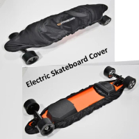 Electric Skateboard Cover Polyester Skate Dust-proof Cover Black Land Surf Skate Road Board Protection Cover Skating Accessories