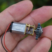 Motor Gear Kotak Gear, GA12-N20 Mini, 12mm, Kotak Gear Mikro Kelajuan Perlahan, Motor Pengurangan, S