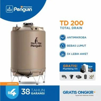 Penguin Tangki Air 2000 Liter TD 200 Total Drain Tandon Toren Sand Stone