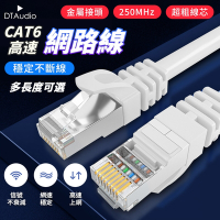 Cat.6網路線【20m】金屬接頭 RJ45 分享器 ADSL 路由器網路 乙太網路線 高速寬頻網路線 網路線