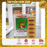 [Chính hãng] Viên uống đẹp da, tóc, móng L-CYSTINE Phils-Lin 500mg - Hộp 60 viên  Date mới