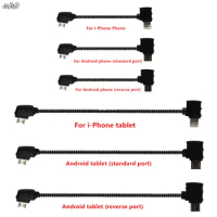 Remote Control Data Cable Phone Tablet Line Nylon Line for DJI Mavic Pro / Air / Mavic 2 Pro Zoom /mavic Mini/ Mini SE Drone