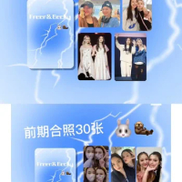 Up-To-Date Freenbecky Small Card HD Photo Card 30 Pieces Self-made By Surrounding Fans Freen Becky Thickened Card