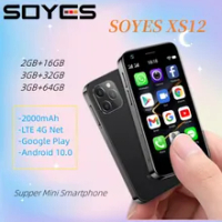 SOYES XS12 Supper Mini Smartphone Android 10.0 4G Network Cute Card Mobile Phone Whatsapp Google Tiktok WIFI