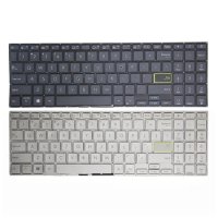 100%New Original US For Asus VivoBook S15 X513 D513 S513 M513 F513 K513 R513 V5050E English Laptop Keyboard black silver