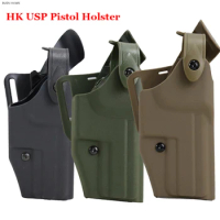 Right Hand Tactical Gun Holster Military HK USP Army Combat Gun Belt Holster Hand Gun Accessories Hunting Airsoft Gun Case