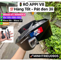 [Phát hành gần đây] Rổ Appi V8 Bản CAO CẤP ( PÁT ĐEN 3li ) dày dặn cứng cáp cho Winner V1 / Winner X