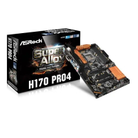 Asrock Mainboard H170 PRO4