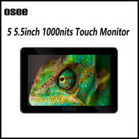 OSEE Lilmon 5 5.5inch 1000nits Touch 4K HDMI On-camera Monitor Kit For SLR/Mirrorless Cameras with 3D Lut Hdr Wide Color Gamut