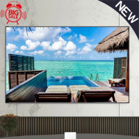 Projector Screen 16:9,100 120 Inch Reflective Fabric Cloth Projection Screen For YG300 XGIMI DLP LED Video Beamer