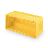 內地直送 - 手辦盲盒收納盒透明磁吸門盲盒展示盒展示櫃防塵收納盒泡泡瑪特盒