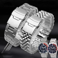 Watch strap For Seiko 5 Water Ghost SKX007 | SKX175 | SKX173 waterproof men's stainless steel bracelet 20mm 22mm