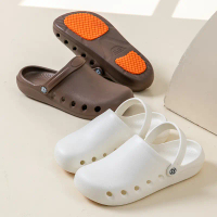 Upgraded Non-Slip Clog Shoes for Women, New Closed-Toe Slippers, Operating Room Nurse Shoes, Kitchen