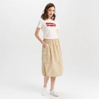 【LEVIS】女款 空氣裙 舒適裙擺 休閒長裙 人氣新品 003W4-0002