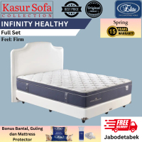 Full Set Elite Infinity Healthy Kasur/Matrass/Mattress/Springbed (Firm)