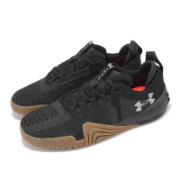 【UNDER ARMOUR】訓練鞋 TriBase Reign 6 男鞋 黑 棕 雙密度中底 緩衝 多功能 運動鞋 UA(3027341001)