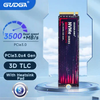 GUDGA SSD M2 NVME 512GB 256GB 1TB Hard Disk Ssd M.2 2280 PCIe 3.0 SSD Nmve M2 Internal Solid State Drive for PC Laptop Computer