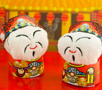 蛋糕毛巾／神明公仔．財神爺造型毛巾(單入)【台灣興隆毛巾製】文創小物 禮品 贈品 招財開運