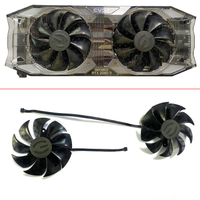 2ชิ้น87มิลลิเมตร PLD09220S12H 4PIN RTX2080 2080TI GPU พัดลมสำหรับ EVGA RTX 2080 Ti 2060 2070 Super X