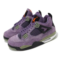 Nike 休閒鞋 Wmns Air Jordan 4 Retro 女鞋 Canyon Purple AQ9129-500