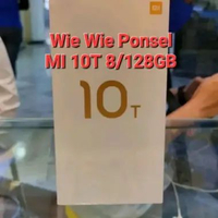 XIAOMI MI 10T RAM 8/128 GB - NEW GARANSI RESMI silver