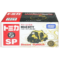 【Fun心玩】TM16683 正版 DT Hello Kitty和服系列-黑 夢幻 凱蒂貓 多美小汽車 模型車