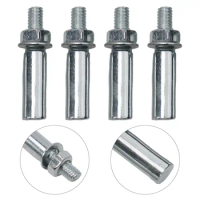 Silver Cotter Pins with Nut and Washer for Bicycle Bike Cycle Standard Cotter Pin 9 5mm 38 Raleigh Crank Chainwheel