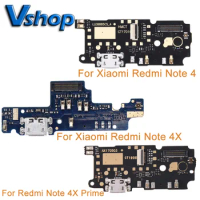 For Redmi Note 4 Charging Port Board for Xiaomi Redmi Note 4X/ Redmi Note 4X Prime Phone Flex Cables Replacement Parts USB Board
