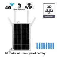 15W 4G solar router;4G router solar powered all in one;WiFi repeater;IP66 Waterproof