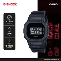 [READY INSTANT] G-Shock Jam Tangan Digital Pria DW-5600UBB-1DR Original Black Resin Strap