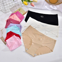 [DM] CD363 Celana Dalam Cewek Seamless Katun CD Wanita Rendah Pinggang Sutra Bumil Sepinggul COD