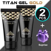 2pcs Titan Gel Gold Essential Oil Titan Gel Original Penis Cream Enlargement Cream Enlarge Penis XXL Cream for Male Penis