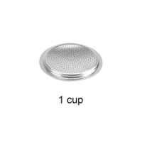 Sieve Filter Gasket Aluminum Durable Filter Spare Parts Gasket Kitchen Appliances Nontoxic Odourless Spare Seal