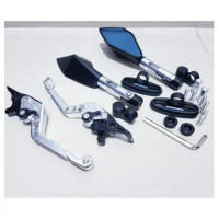 HANDLE REM PAKET SPION TOMOK CNC VARIASI MOTOR MX KING/JUPITER MX KING - Silver, all MX KING 150