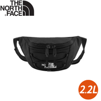 【The North Face 2.2L 便捷彈力繩休閒腰包《黑》】52TM/小包/斜背包/側背包/多功能腰包