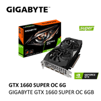 100% Genuine GIGABYTE GTX 1660 SUPER OC-6G (GV-N166S0C-6GD)