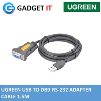 UGREEN USB 2.0 to RS232 DB9 Serial Cable FEMale A Converter Adapter with PL2303 - CR104-20201