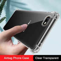 Funda Soft Silicone Mobile Phone Case for OPPO A5 A5S Airbag Transparent High Qualtiy Original Bumper Cover Accessories Carcasas