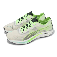 【PUMA】慢跑鞋 Liberate Nitro 2 男鞋 螢光綠 白 氮氣中底 回彈 短跑 競速 運動鞋(377315-17)