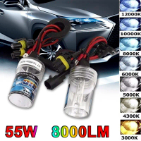 1x35W H1 H3 H4 H7 H11 9005 HB3 9006 AC 12V ถูกบังแสงได้