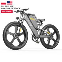 US Warehouse Coswheel T26 Most popular 26 Inch Ebike Electric Fat Tire Bike Wholesale 48V 750W Hybrid Mountain Dirt City E bike