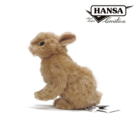 可愛動物系列｜7022 荷蘭侏儒兔｜21公分【Hansa Creation擬真動物玩偶】