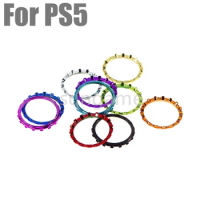 100pcs For Playstation 5 PS5 Controller Analog Accent Plating Thumbstick Rings
