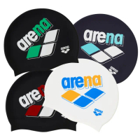 【arena】泳帽 舒適矽膠泳帽 防水耐用游泳帽 男女長髮大號護耳泳帽(ARN4403)