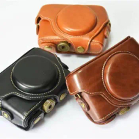 For Sony RX100M5 M4 M3 m7 RX100IV RX100III RX100VI RX100V RX100M7 VII With handle New PU Leather Oil Skin Camera Case Bag Cover