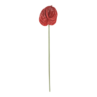 Bunga Artifisial 68 Cm Anthurium - Merah
