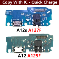 Cổng Sạc USB Bo Mạch, Đầu Nối Dây Flex, Mô-đun Micro, Tương Thích Với Samsung A12, A125, A125F, A12s
