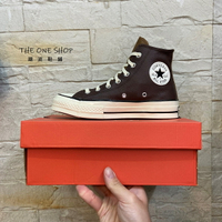 Converse Chuck Taylor 70s 1970s 棕色 咖啡色 皮革 高筒 三星標 復刻 169582C