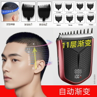 【台灣公司 可開發票】男士自助理發器神器家用自己剪頭發電動推子剃光頭平頭寸頭電推剪