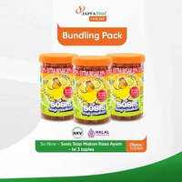So Nice Sosis Siap Makan Rasa Ayam Toples 25 Pcs x 20 gr - Isi 3 toples